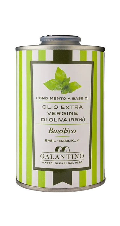 Oliwa z oliwek Bazyliowa w puszce 250 ml