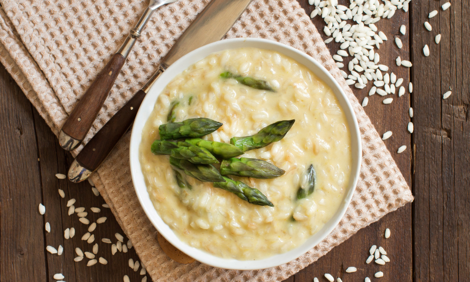 Risotto ze szparagami