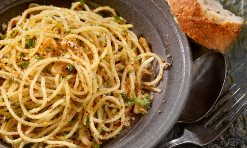 Klasyczne spaghetti aglio e olio