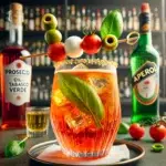 Spritz z oliwą z oliwek i zielonym tabasco