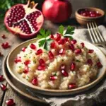 Risotto z granatem