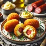 Croquetas z purée ziemniaczanym i chorizo