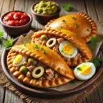 Empanadas z tuńczykiem i oliwkami