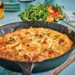 Makaronowa frittata z warzywam