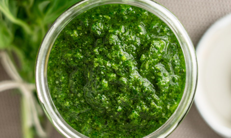 Pesto ze szpinaku