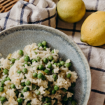 Risotto z groszkiem