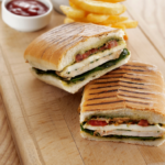 Panini z grillowanymi warzywami