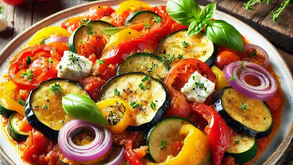 Ratatouille z sosem cytrynowo-pomidorowym – wyraziste smaki francuskiej kuchni