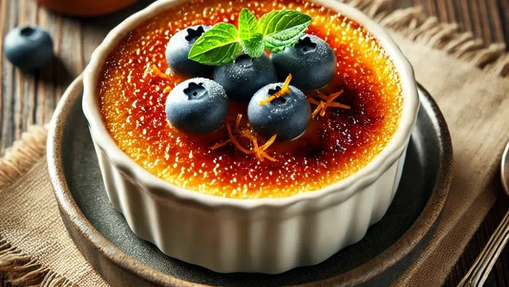 Jaglany crème brûlée