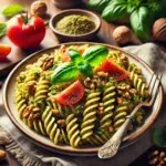 Trucchetti z orzechowym pesto