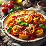 Tortellini w sosie pomidorowym