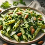 Penne z selerowym pesto