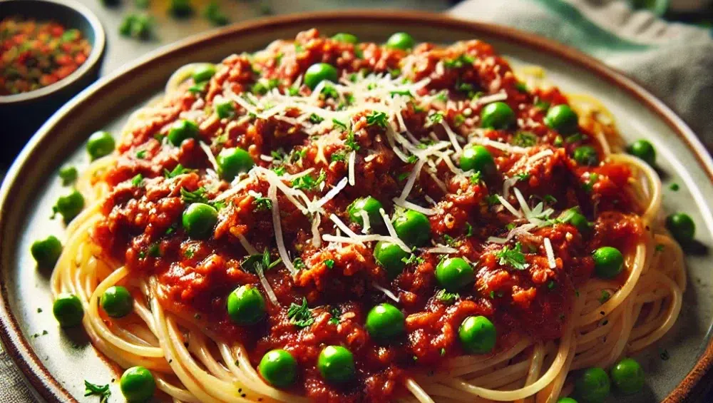 Spaghetti po napoleońsku