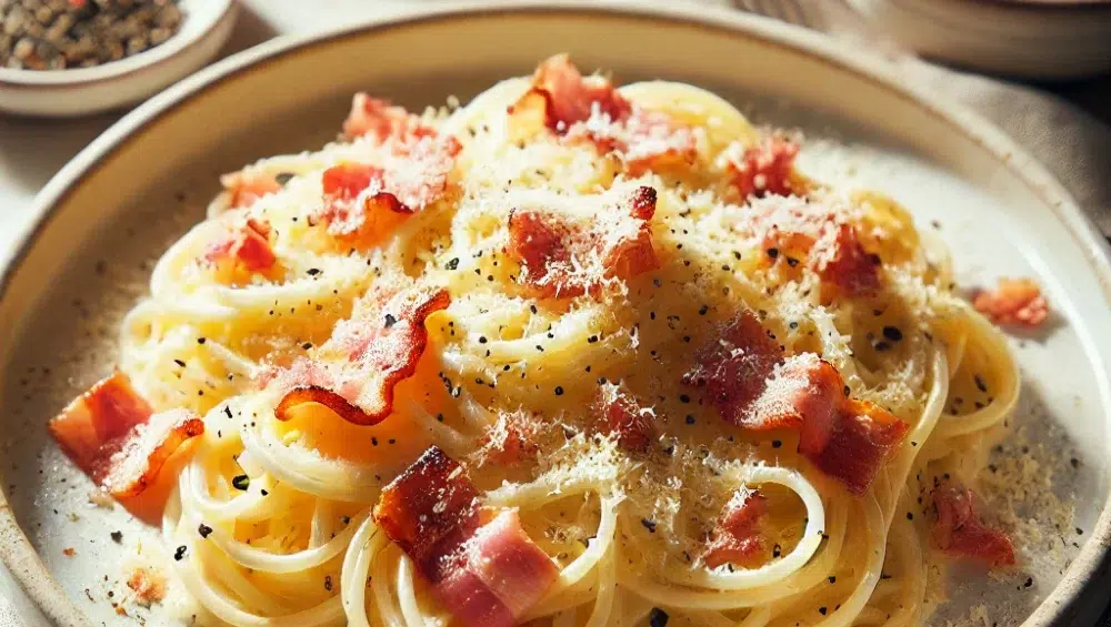 Szybkie spaghetti carbonara