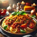 Linguine Bolognese