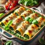 Cannelloni w zielonym sosie