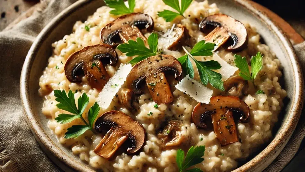 Risotto z podgrzybkami