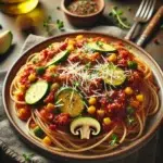 Spaghetti „bolońskie” dla wegetarian