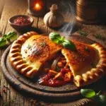 Calzone Toscana z kurczakiem