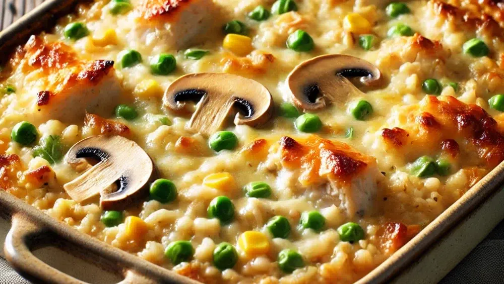 Risotto zapiekane