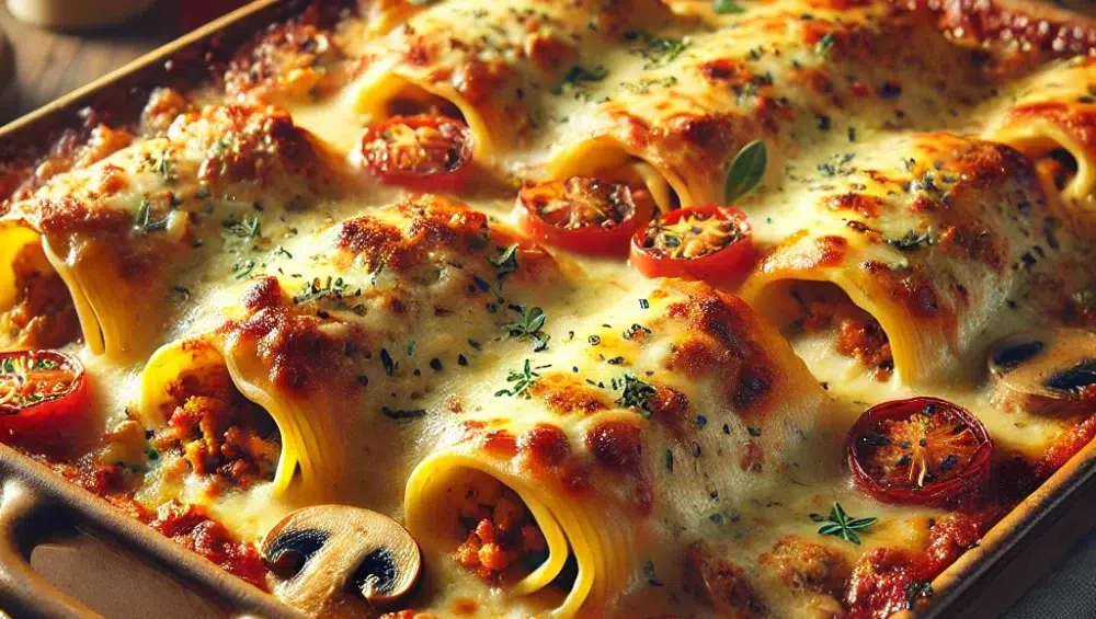 Zapiekanka z cannelloni