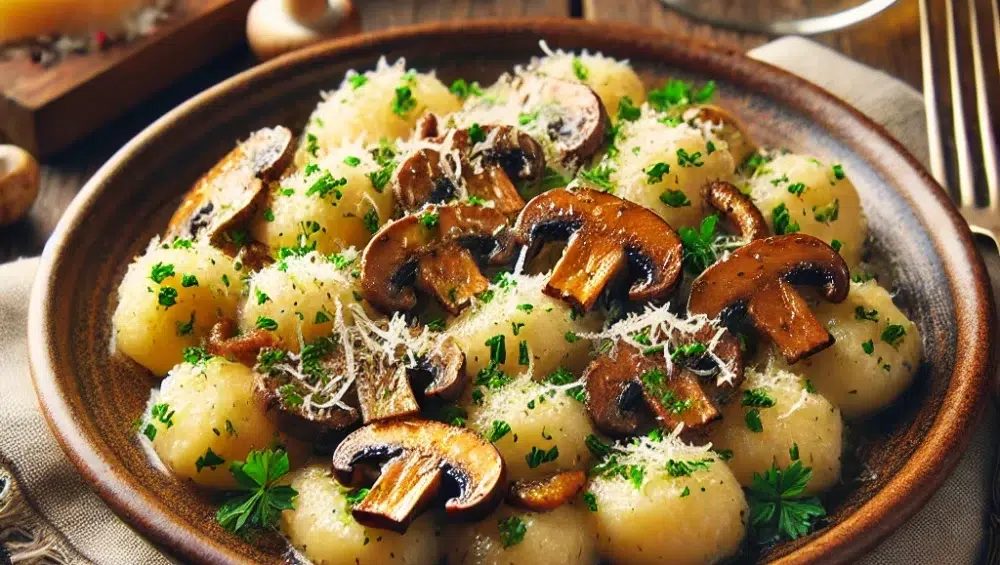 Gnocchi z borowikami