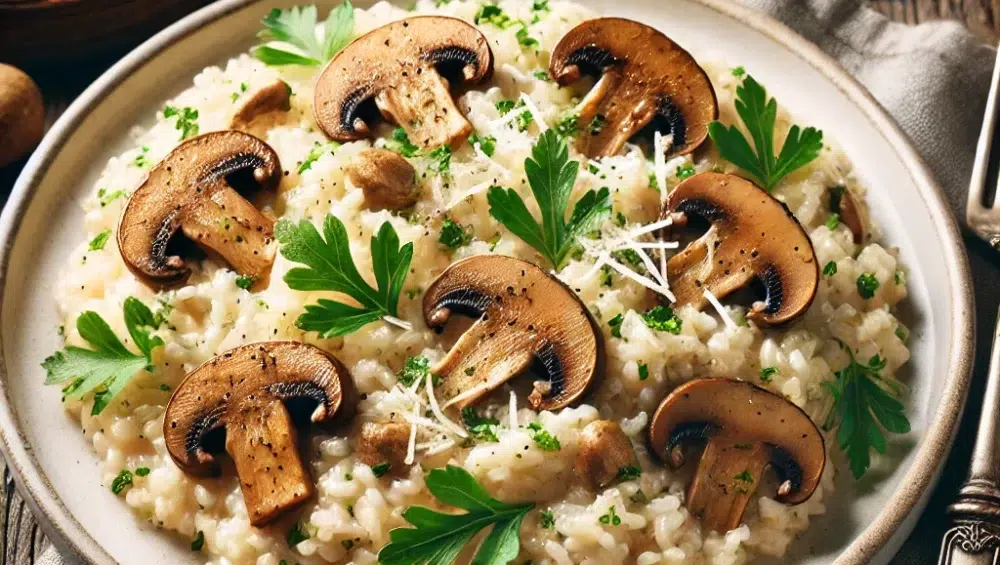 Risotto z borowikami