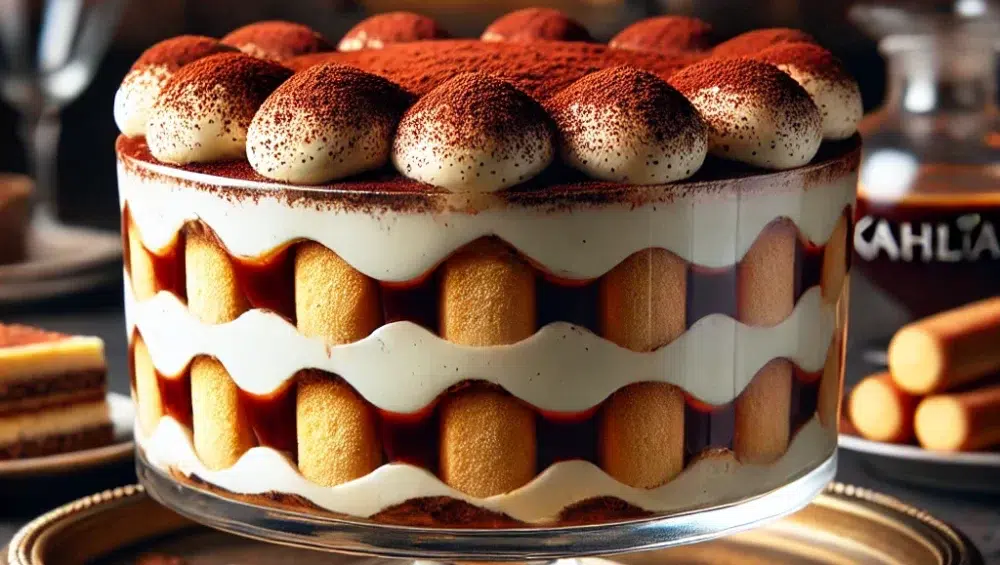 Tiramisu z Amaretto i Kahlúa