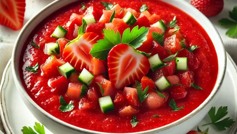 Gazpacho z truskawkami