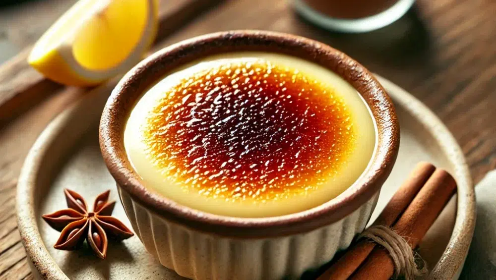 Słodka crema catalana