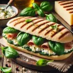 Panini z mortadelą i mascarpone