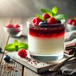 Warstwowa panna cotta