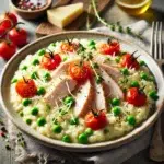 Risotto z indykiem, cytryną i serkiem mascarpone