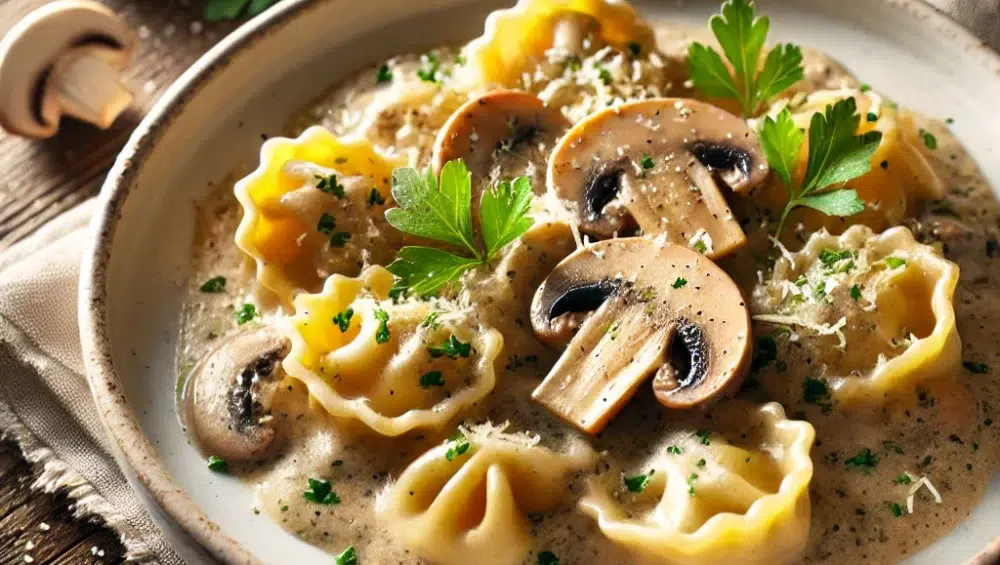 Grzybowe tortelloni