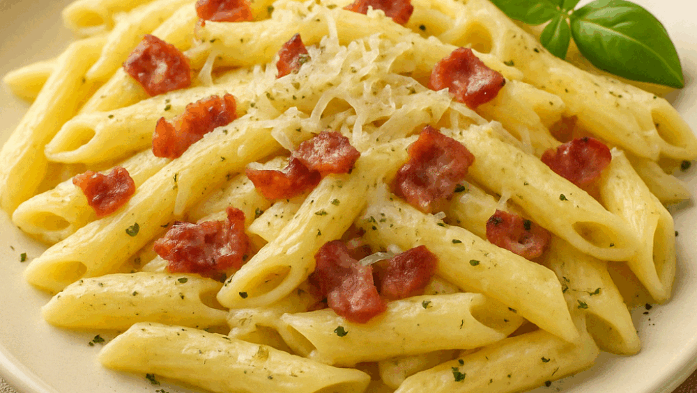 Carbonara z penne