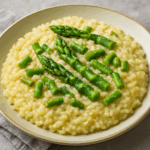Szparagowe risotto