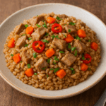 Risotto z brązowego ryżu