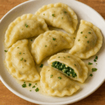 Pierogi ze szpinakiem