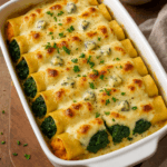 Cannelloni z dynią i szpinakiem