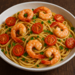 Spaghetti z krewetkami