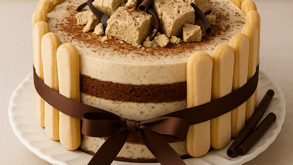 Macedoński tort chałwowy