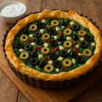 Quiche z ciasta filo